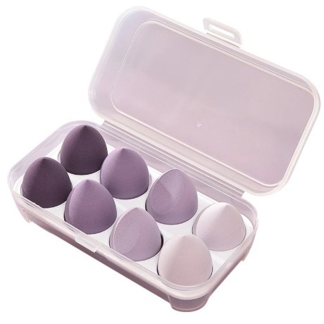 MIC｜♡小紅書♡ ｜派係粉撲 乾濕兩用美妝蛋｜乳膠粉撲 圓形海綿 美妝工具 上妝必備｜AnniuKr｜-規格圖7