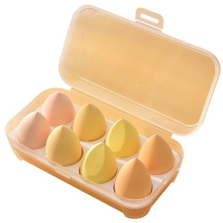 MIC｜♡小紅書♡ ｜派係粉撲 乾濕兩用美妝蛋｜乳膠粉撲 圓形海綿 美妝工具 上妝必備｜AnniuKr｜-規格圖7