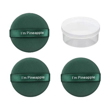 MIC｜♡小紅書♡ ｜派係粉撲 乾濕兩用美妝蛋｜乳膠粉撲 圓形海綿 美妝工具 上妝必備｜AnniuKr｜-規格圖7