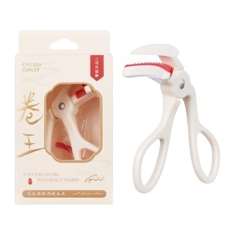 紅 廣角生花梳齒睫毛夾 二代升級