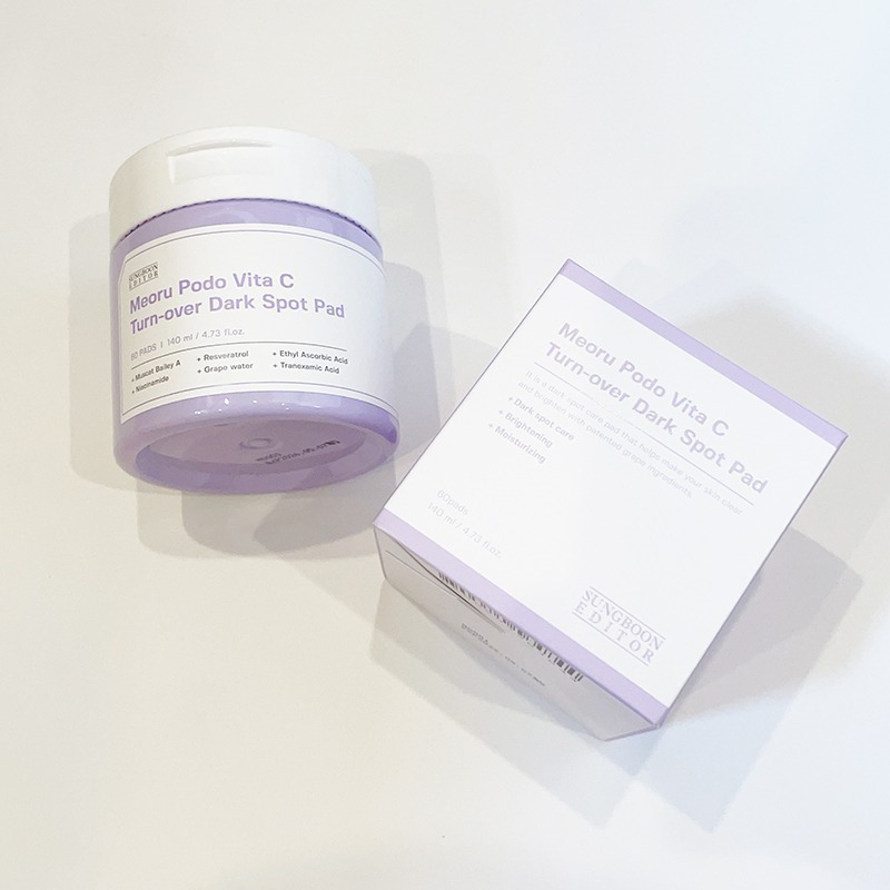 SUNGBOON EDITOR｜山葡萄維他命C亮白棉片 140ml/60片 豐富維他命C｜AnniuKr｜-細節圖2