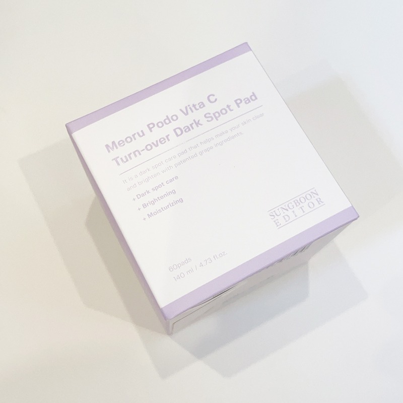 SUNGBOON EDITOR｜山葡萄維他命C亮白棉片 140ml/60片 豐富維他命C｜AnniuKr｜-細節圖4