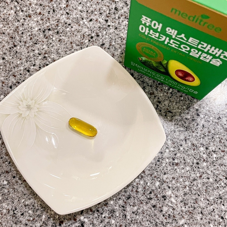 MEDITREE｜冷壓初榨酪梨油膠囊 酪梨油 牛油果膠囊 膠囊 酪梨 韓國 1盒30入｜AnniuKr｜-細節圖2