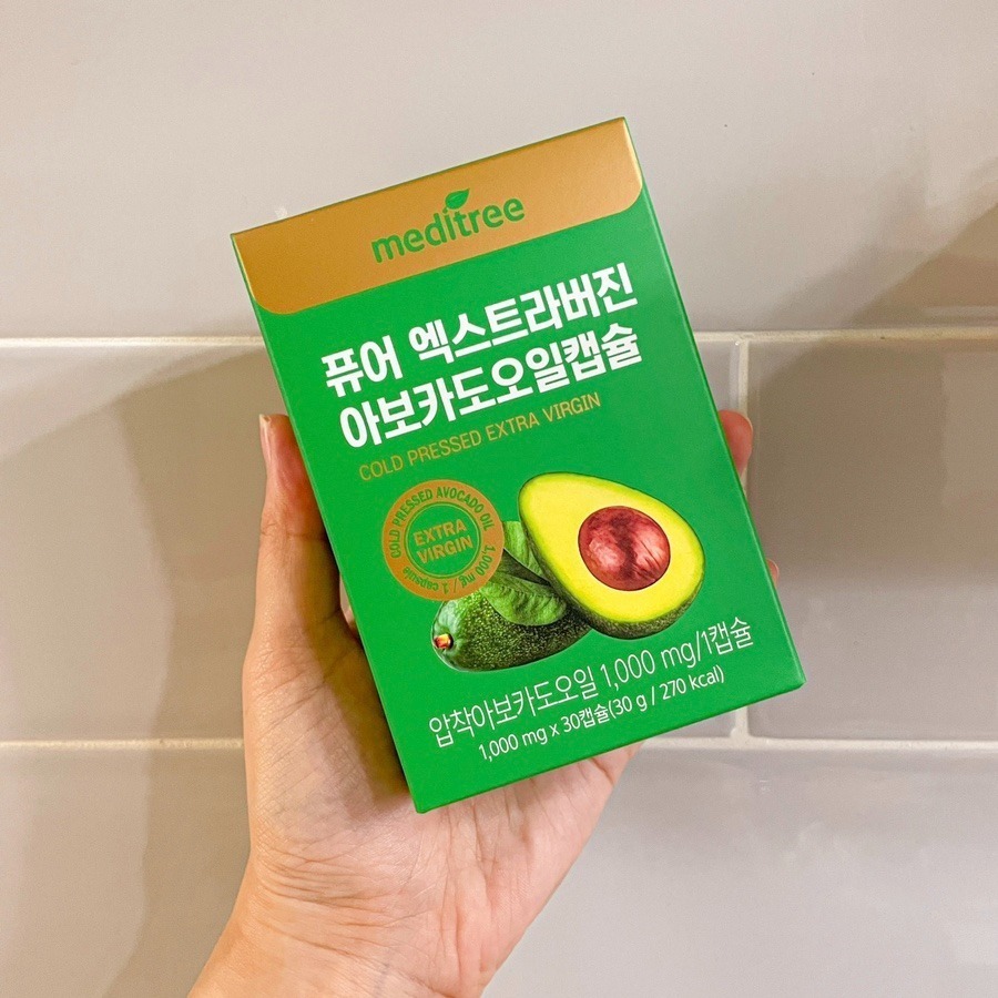 MEDITREE｜冷壓初榨酪梨油膠囊 酪梨油 牛油果膠囊 膠囊 酪梨 韓國 1盒30入｜AnniuKr｜-細節圖5