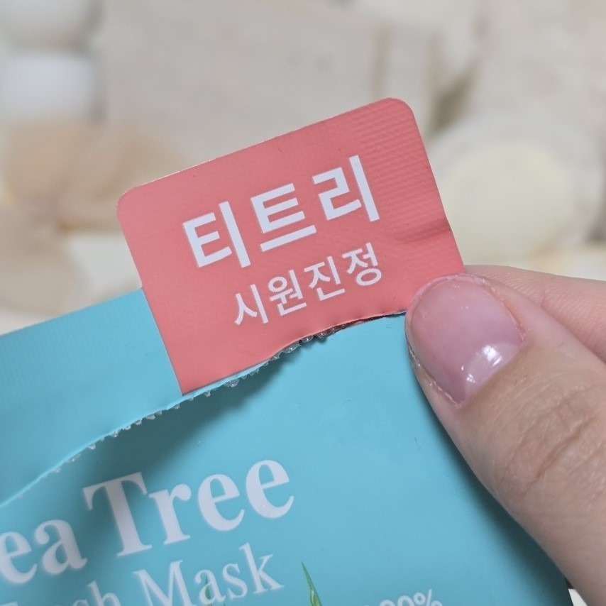 BRING GREEN｜品牌旅行小包裝 舊款 茶樹清涼面膜 修護 舒緩 清爽 鎮靜｜AnniuKr｜-細節圖3