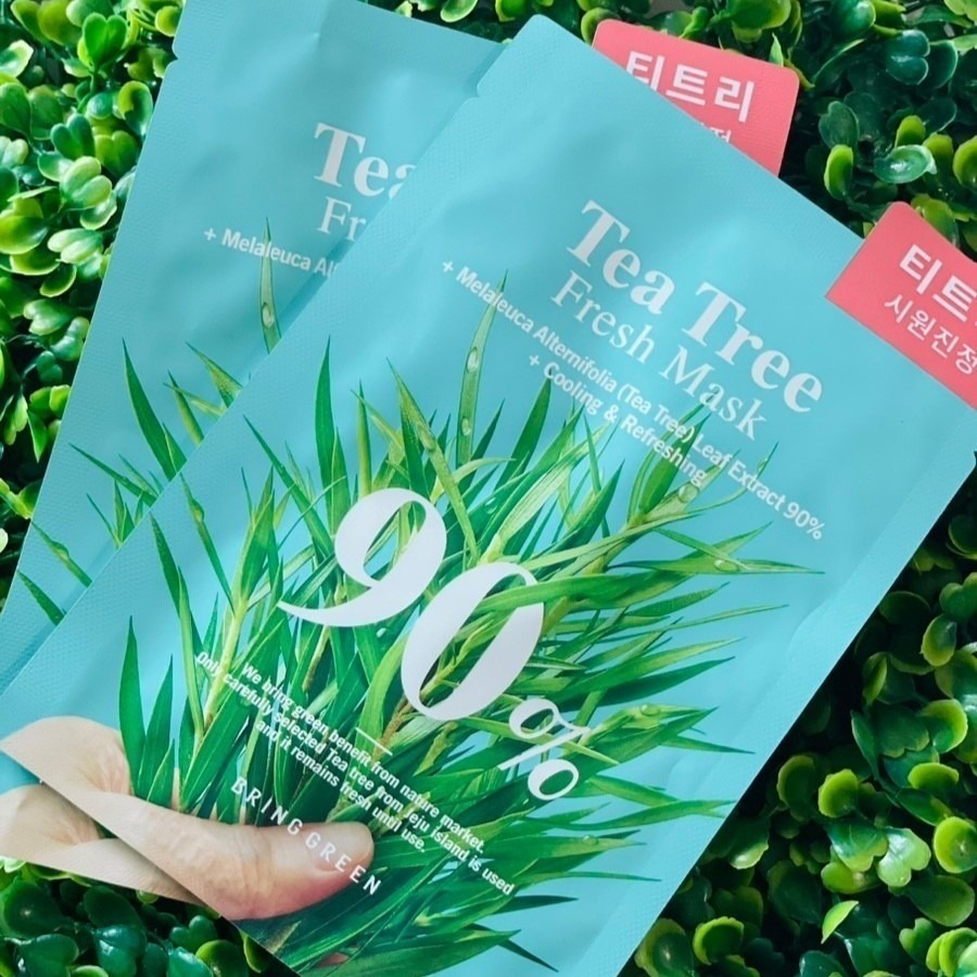 BRING GREEN｜品牌旅行小包裝 舊款 茶樹清涼面膜 修護 舒緩 清爽 鎮靜｜AnniuKr｜-細節圖6
