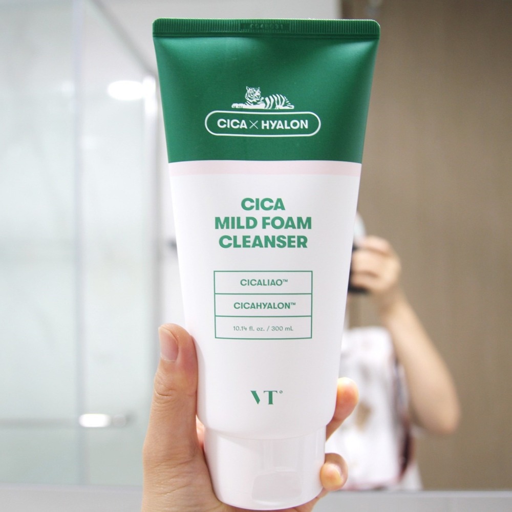 VT COSMETICS｜積雪草溫和泡沫洗面乳 老虎微晶全效潔面乳 積雪草老虎洗面乳 洗面乳 積雪草｜AnniuKr｜-細節圖3