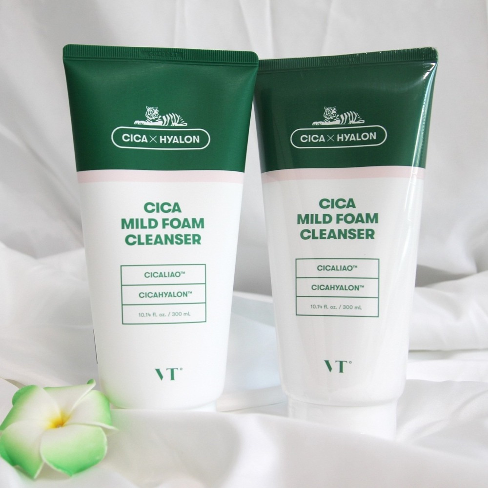 VT COSMETICS｜積雪草溫和泡沫洗面乳 老虎微晶全效潔面乳 積雪草老虎洗面乳 洗面乳 積雪草｜AnniuKr｜-細節圖5