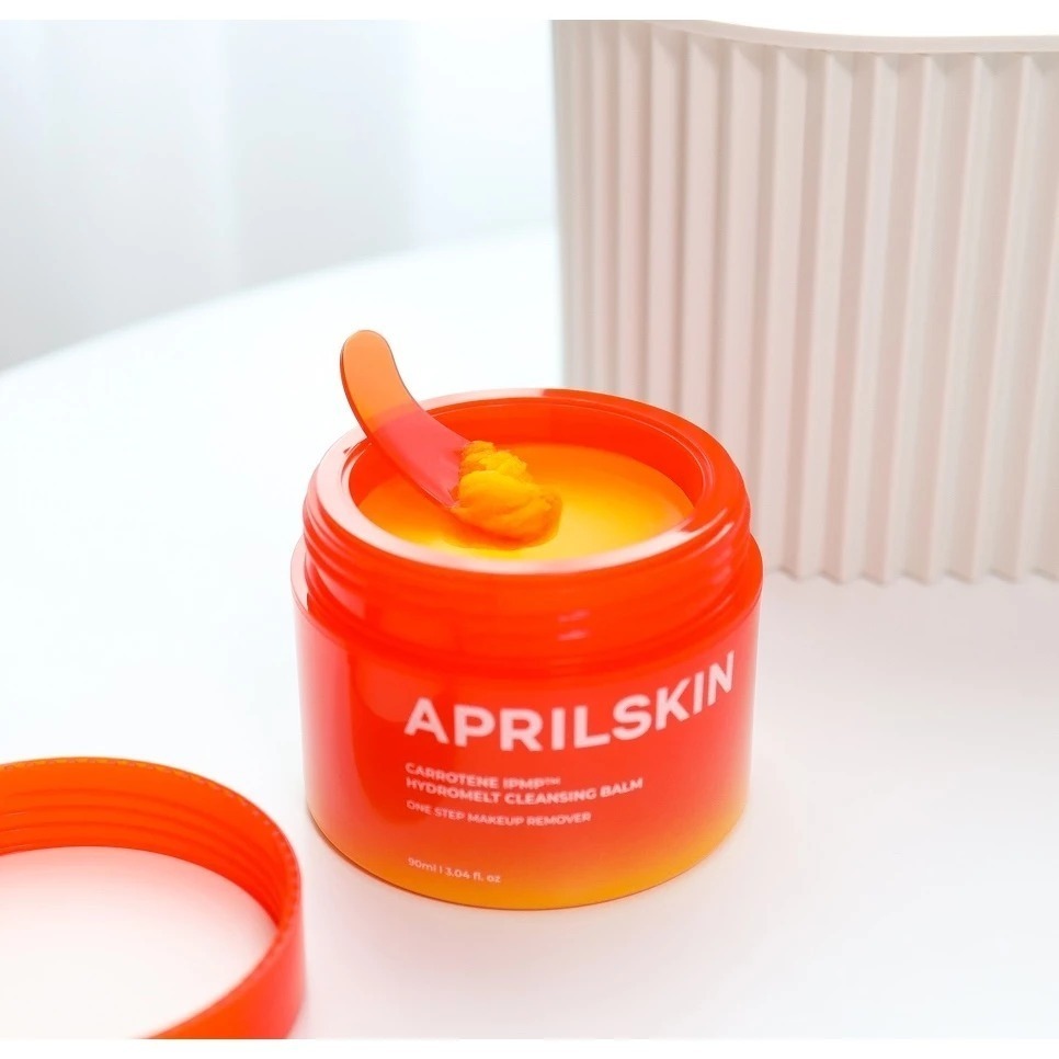 APRILSKIN｜胡蘿蔔深層潔淨卸妝霜 粉紅蘆薈潔顏蛋白霜 溫和舒緩 清潔 溶解黑頭 洗敷嫩透亮｜AnniuKr｜-細節圖2