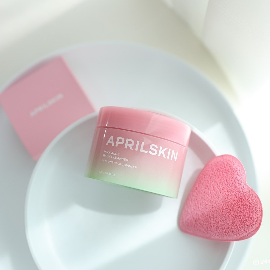 APRILSKIN｜胡蘿蔔深層潔淨卸妝霜 粉紅蘆薈潔顏蛋白霜 溫和舒緩 清潔 溶解黑頭 洗敷嫩透亮｜AnniuKr｜-細節圖6