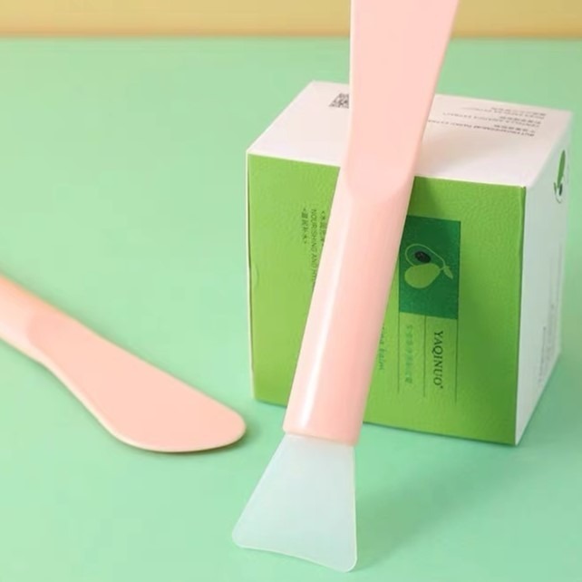 MIC｜♡小紅書♡ 矽膠面膜刷 面膜刷 敷臉刷 美容刷 美容工具 雙頭面膜刷 護膚工具 刷具｜AnniuKr｜-細節圖3