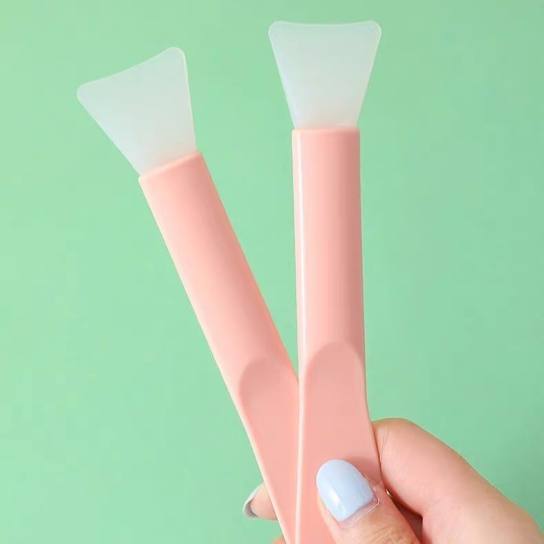 MIC｜♡小紅書♡ 矽膠面膜刷 面膜刷 敷臉刷 美容刷 美容工具 雙頭面膜刷 護膚工具 刷具｜AnniuKr｜-細節圖6