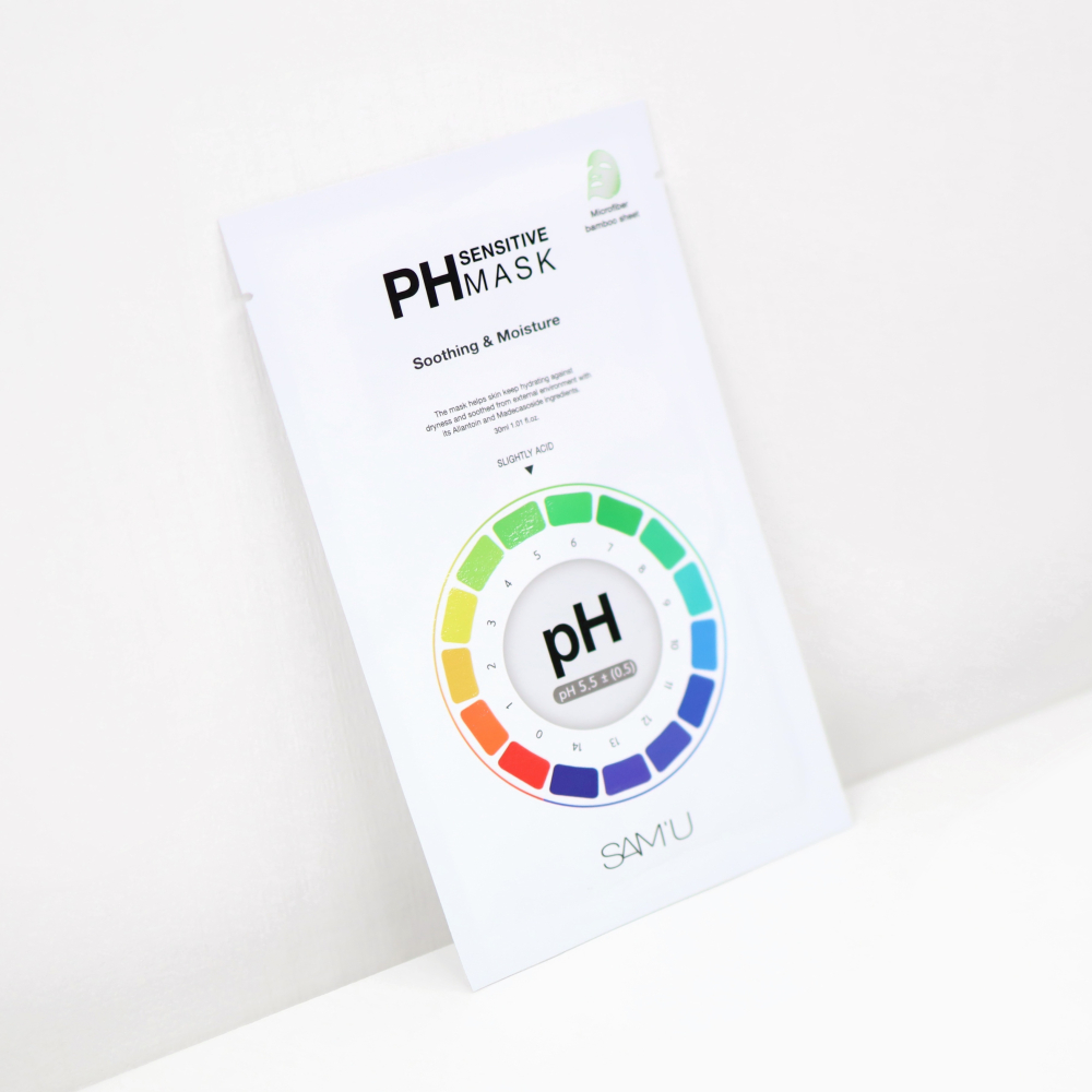 SAM＇U｜PH舒緩平衡面膜 保濕面膜 保濕舒緩面膜 敏感肌膚 韓國面膜 滋潤不乾燥 精華 集中保濕｜AnniuKr｜-細節圖3