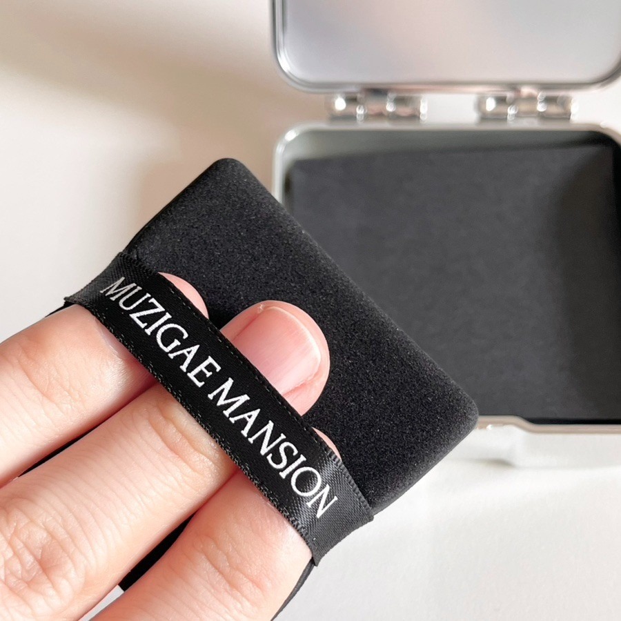 MUZIGAE MANSION｜吸油面紙 補妝神器 鏡面設計 小鏡子 粉撲 攜帶方便 不髒手 乾爽｜AnniuKr｜-細節圖4