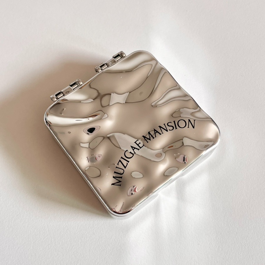 MUZIGAE MANSION｜吸油面紙 補妝神器 鏡面設計 小鏡子 粉撲 攜帶方便 不髒手 乾爽｜AnniuKr｜-細節圖6