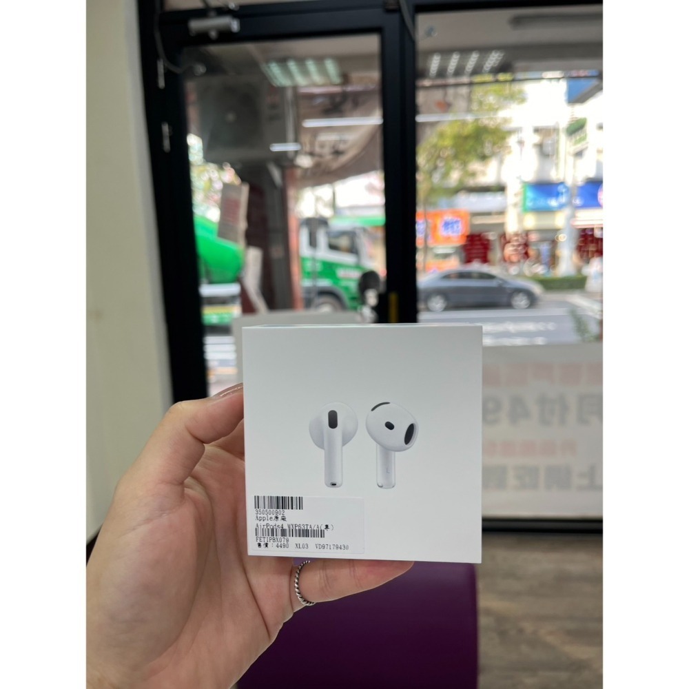 【高雄/潮州實體店面】【全新未拆】Apple AirPods 4 全新未拆 甜甜價4290元-細節圖2