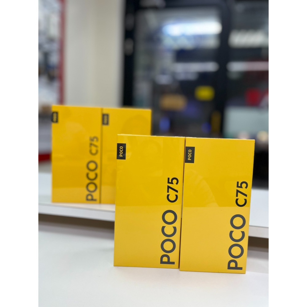 【高雄/潮州實體店面】【全新未拆】POCO C75 6GB+128GB 黑/金/綠-細節圖2