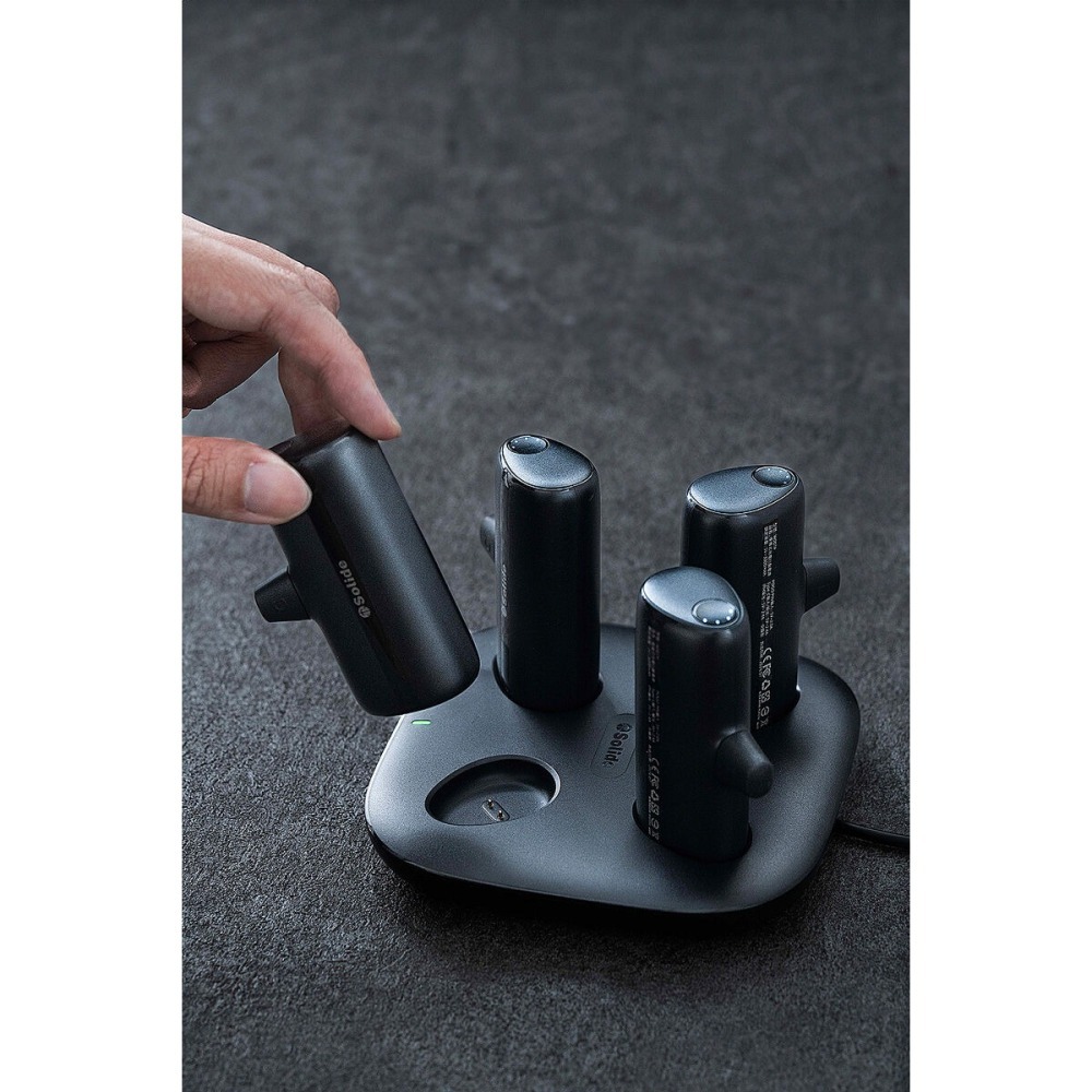 索力得Solide Mercury 5000mAh 4入充電組-黑【高雄實體店】【全新未拆】-細節圖2