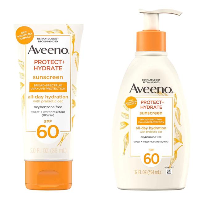 Aveeno Protect + 保濕臉部及身體防曬乳液 aveeno 防曬乳 Dr.Grace推薦-細節圖2