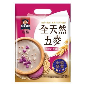 QUAKER 桂格 全天然五麥系列 杏仁核桃/黑穀堅果/藜麥堅果/黑芝麻/山藥-細節圖6