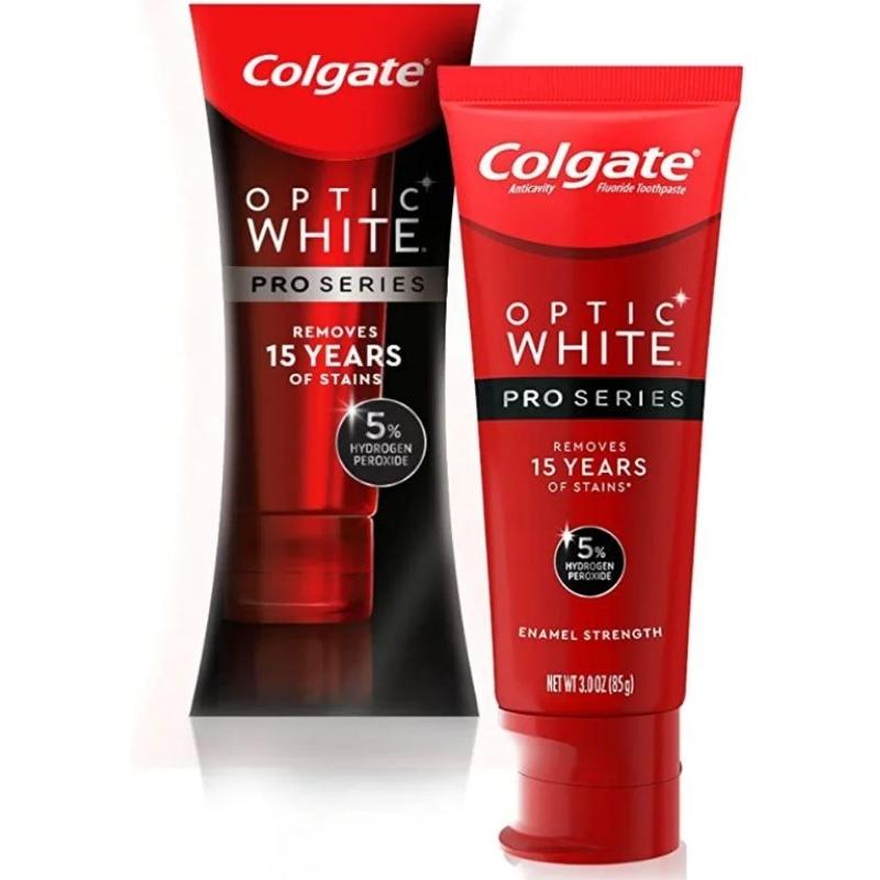 高露潔 光感optic white 10x white teeth 牙膏 colgate 3%grace網紅琺瑯 代購-細節圖3
