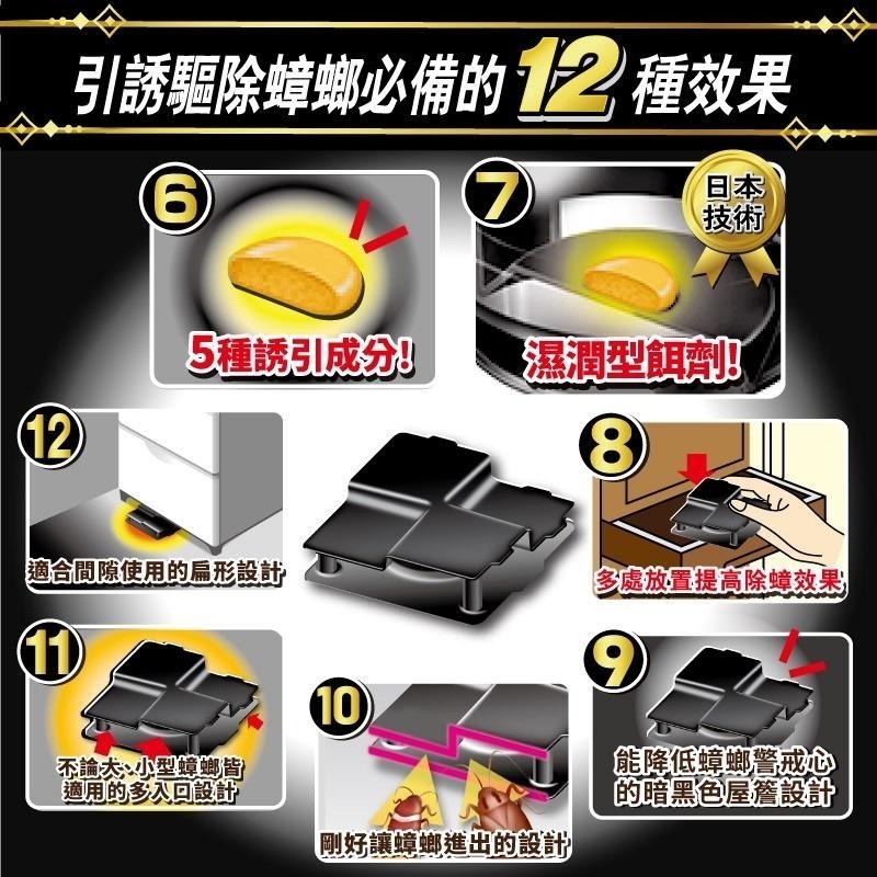 易護家 🏠 興家安速 間隙用蟑螂餌劑 蟑螂藥 小窄帽 小黑帽S（1g/16入)-細節圖5
