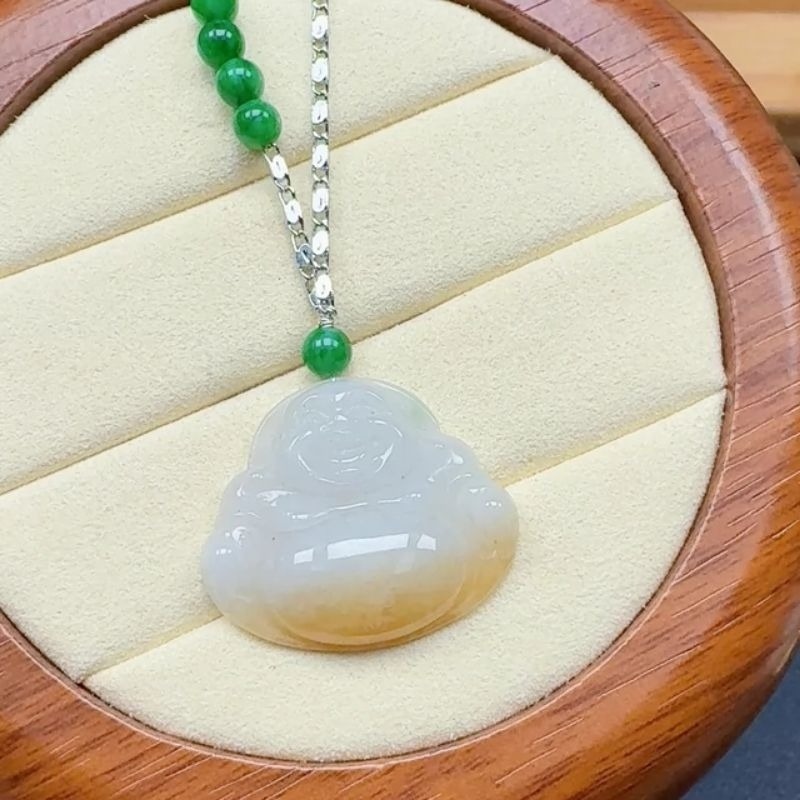 《Always9168翡翠珠寶》C05天然緬甸A貨翡翠掛件吊墜緬料設計款-細節圖4