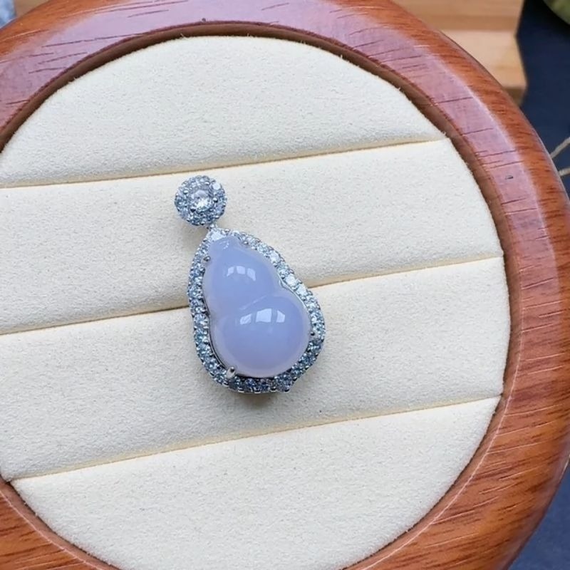 《Always9168翡翠珠寶》C05天然緬甸A貨翡翠掛件吊墜緬料設計款-規格圖10