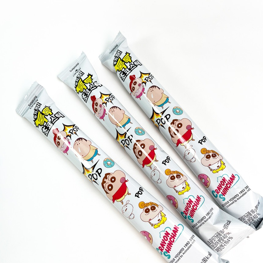 sunyoung 蠟筆小新 跳跳糖巧克力棒 巧克力棒 小新 跳跳糖 巧克力-細節圖8