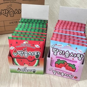 韓國 水果棉花糖 10包/盒 棉花糖 糖果 點心 小朋友最愛