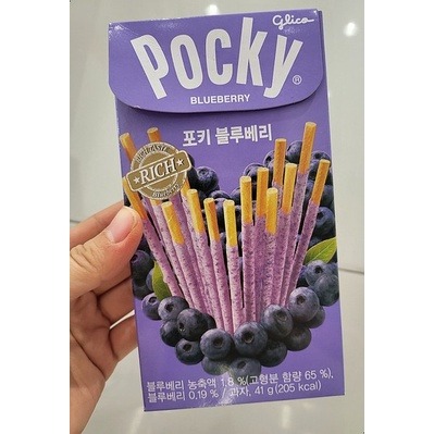 Haitai Pocky 巧克力棒 草莓 藍莓 巧克力棒 41g-細節圖3