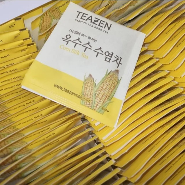 teazen 玉米鬚茶 100包/盒 玉米 玉米鬚  康普茶-細節圖3