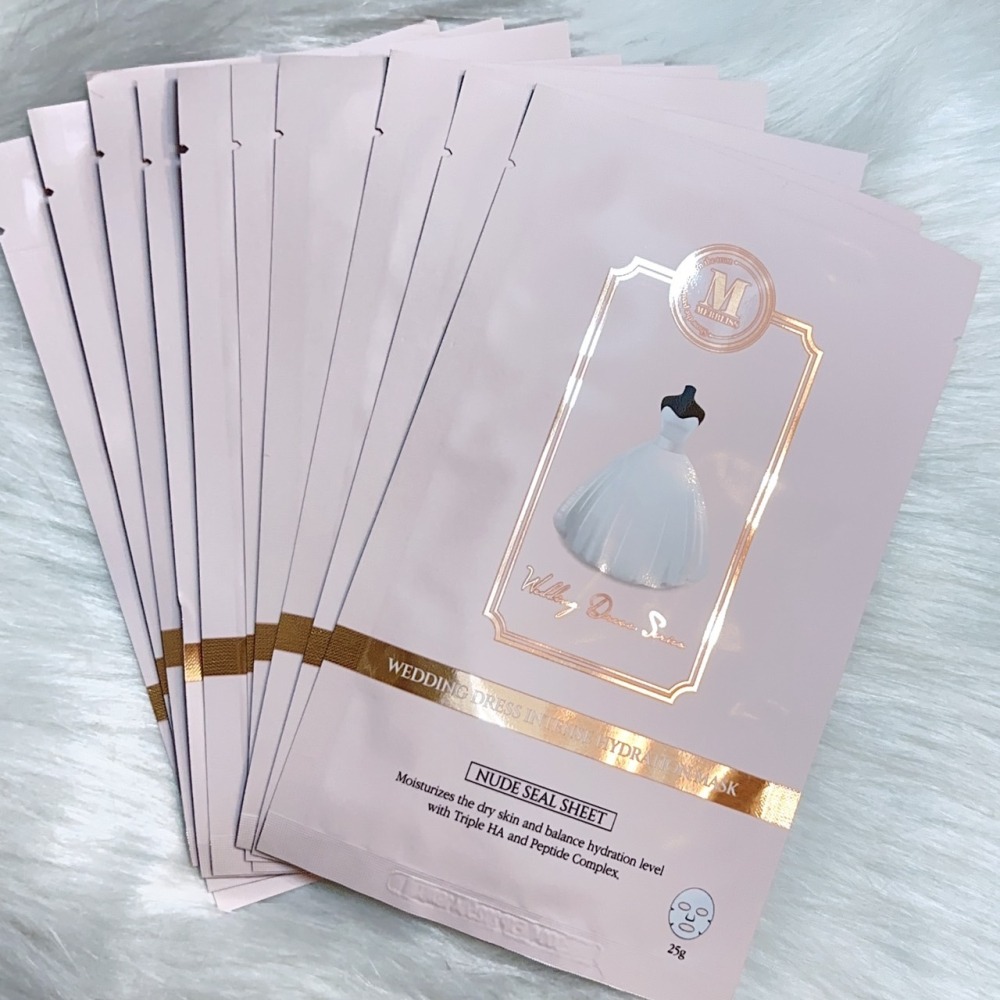 Merbliss 婚紗二代 魚子醬面膜 10片-細節圖3