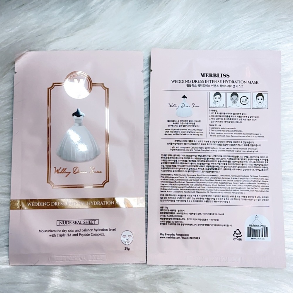Merbliss 婚紗二代 魚子醬面膜 10片-細節圖4