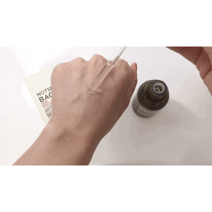 NOTSEE BACK 蝸牛修護 / 魚子蛋白 精華液 50ml 精華 導入精華 保濕 滋潤-細節圖4