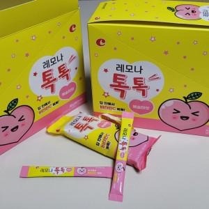 韓國 LEMONA 水蜜桃口味  維他命C 跳跳糖 維他命 kakao 萊恩 單條-細節圖4