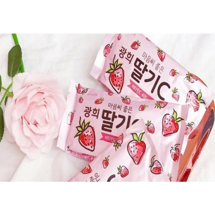 韓國草莓維他命c粉 2g/條 10條/包 單包-細節圖5