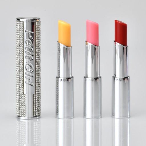 Petit Girl 鑽石潤唇膏 粉色 潤色 珊瑚色 透明色 護唇膏 唇膏-細節圖3