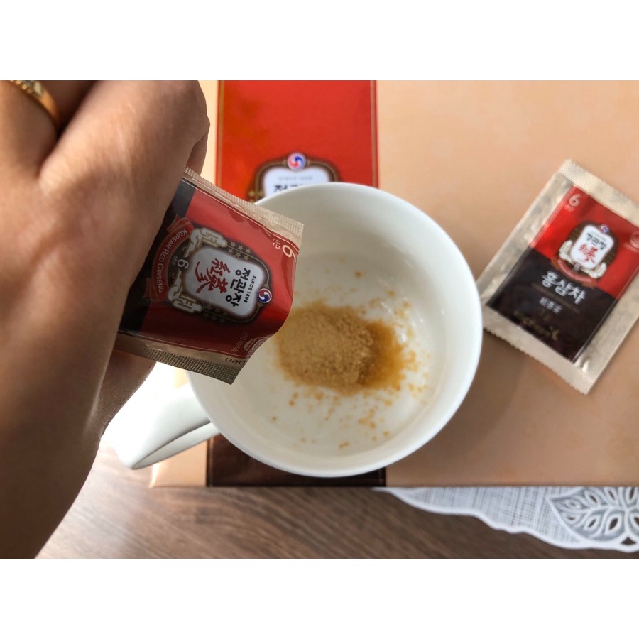正官庄 皇家版 紅蔘茶 李敏鎬代言 六年根高麗蔘 茶中級品 紅蔘茶 活氣力-細節圖6