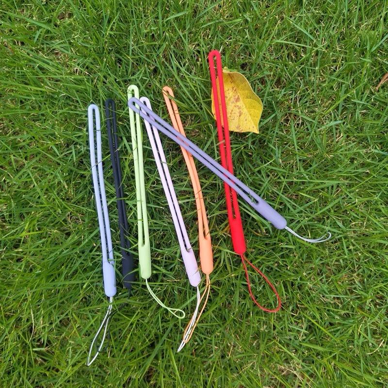 親膚材質 純色矽膠掛繩 彈力手掛繩 多用途短掛繩 手繩 親膚防水 手腕帶 短款 相機 手機 掛繩 防丟防摔 手機吊繩-細節圖5