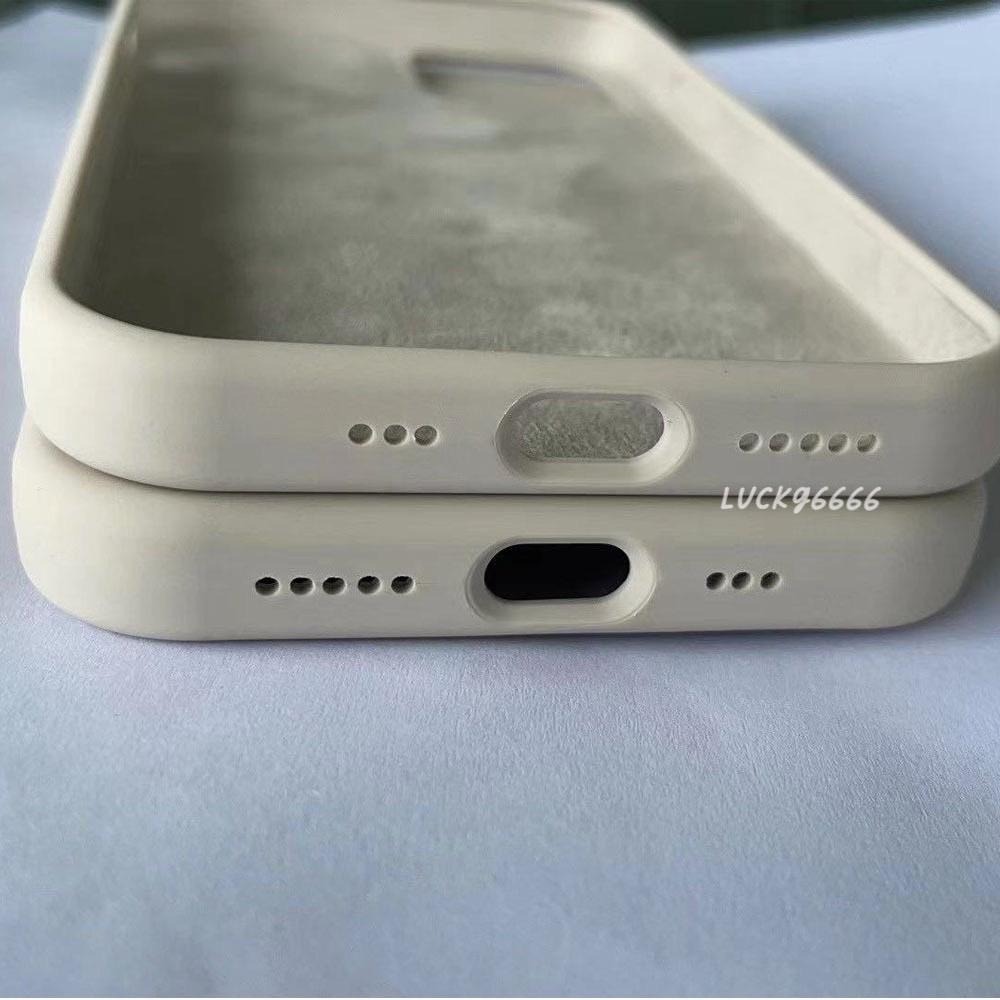 iPhone 13 液態矽膠抗污手機殼 保護殼 素色手機殼 簡約純色 四邊全包防摔 iPhone手機殼超美-細節圖5