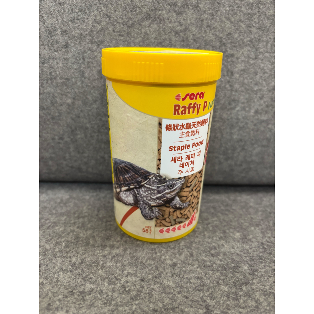 德國品牌 Sera 喜瑞 水龜天然飼料 澤箱龜主食飼料 條狀飼料 100ml~1000ml 添加鉤蝦配方 甜甜圈飼料-細節圖2