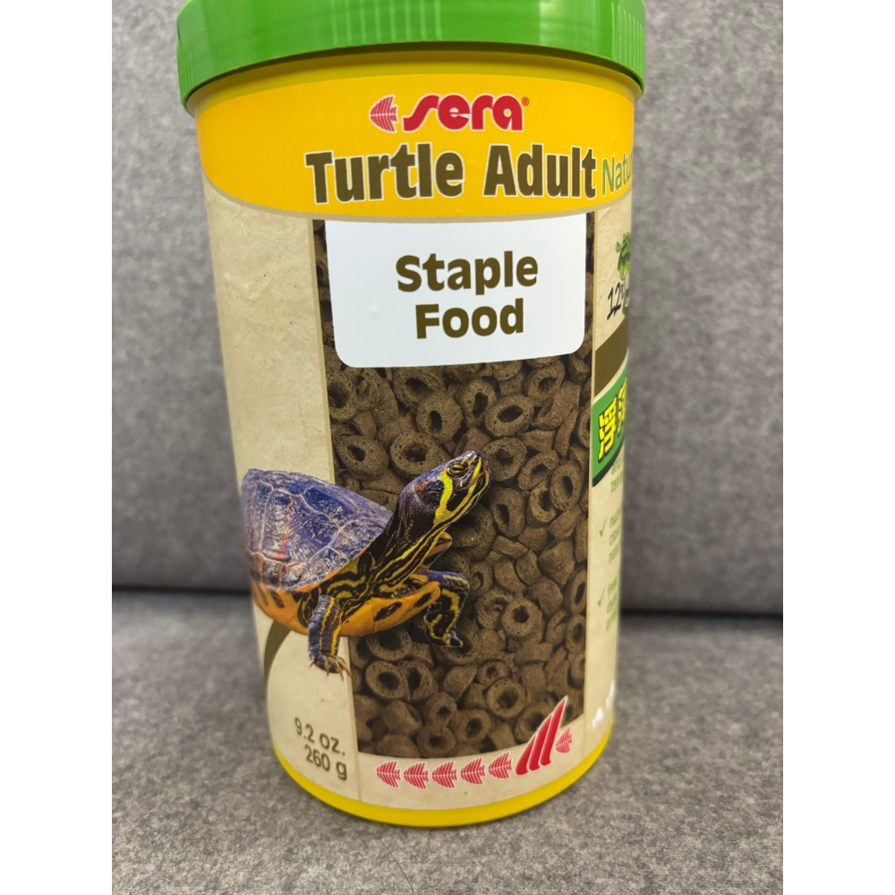 德國品牌 Sera 喜瑞 水龜天然飼料 澤箱龜主食飼料 條狀飼料 100ml~1000ml 添加鉤蝦配方 甜甜圈飼料-細節圖5