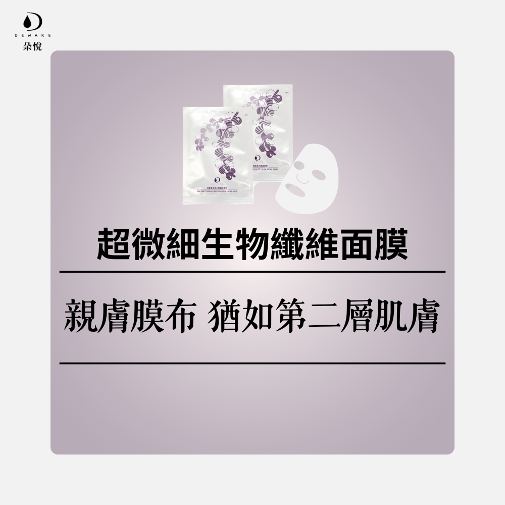 海葡萄極緻生物纖維面膜26ml*3片 一敷就上癮，對抗時光的心肌面膜-細節圖7