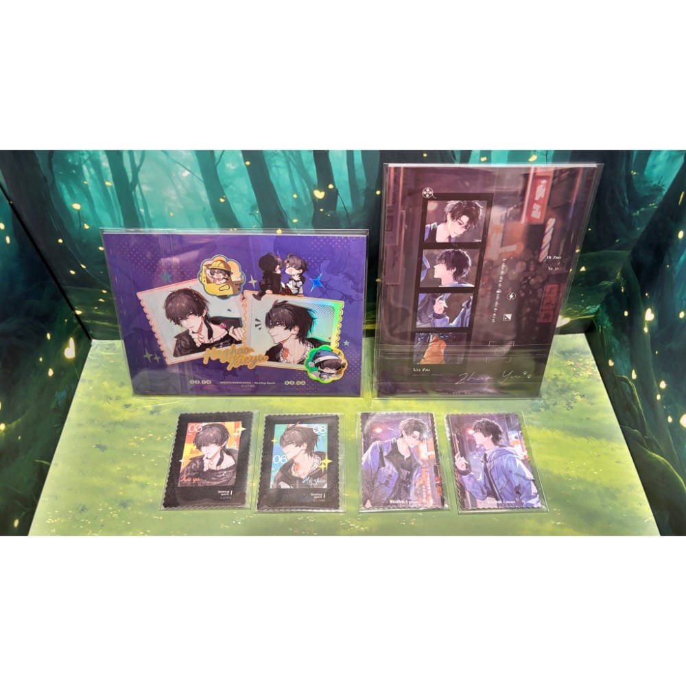 偽裝學渣 相卡郵票套組 賀朝 謝俞 栗汀-細節圖3
