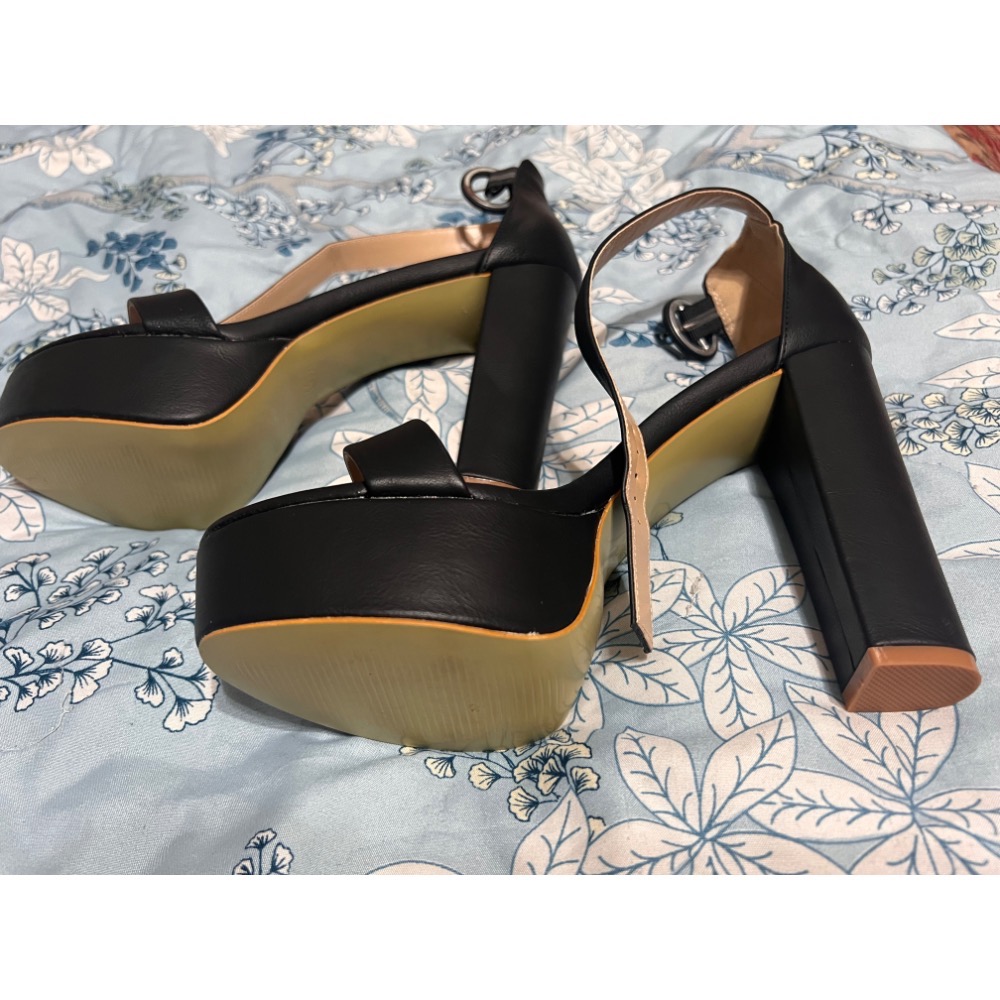 大尺碼高根涼鞋 42號 13公分高-細節圖3