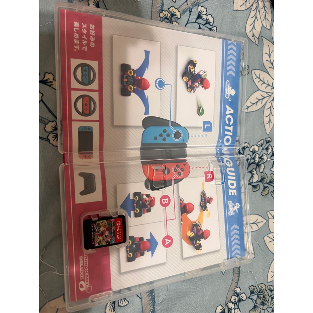 Switch 瑪利歐賽車8含一方向盤（有中文）-細節圖3