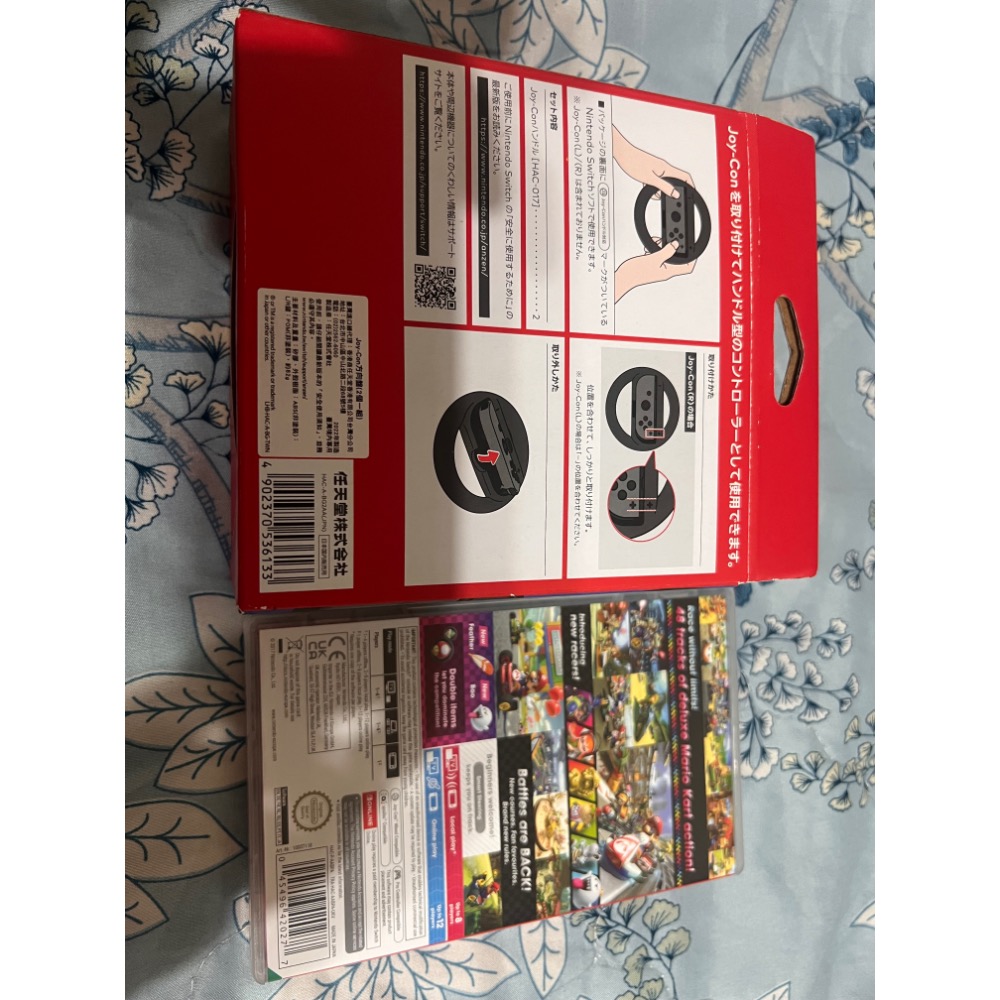 Switch一代 joy方向盤+瑪利歐賽車（有中文）-細節圖2