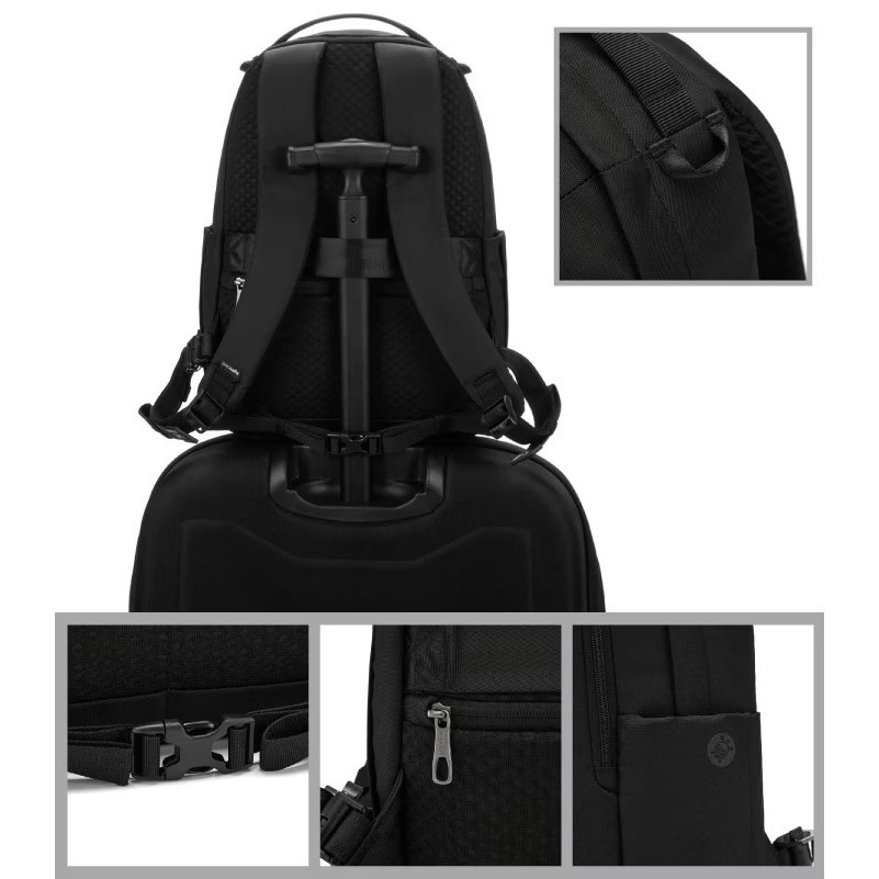 【Pacsafe】送》防盜休閒背包 16L V All-around 13吋筆電 電腦背包 登山背包 61120130-細節圖9