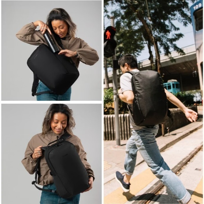 【澳洲 Pacsafe】送》防盜休閒背包 24L V 13吋筆電 RFID防搶防盜 書包 登山背包 60301130-細節圖10